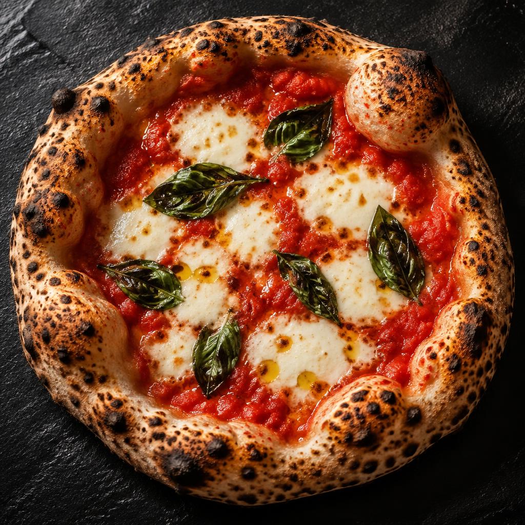 Pizza Basílica sabor Margherita